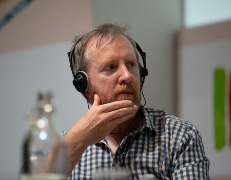 Paul Murray au salon du livre de Turin