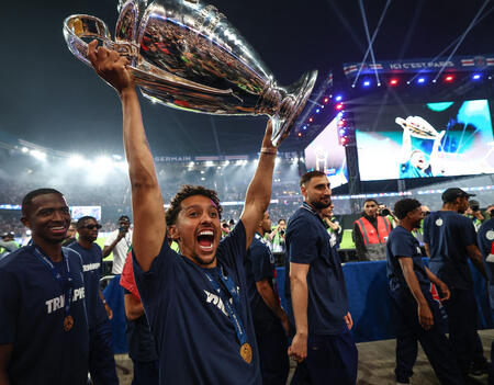 Le PSG, vainqueur de la Ligue des Champions 2025