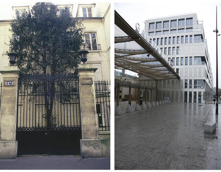 Siège des éditions le Seuil, rue Jacob et Rosa parks