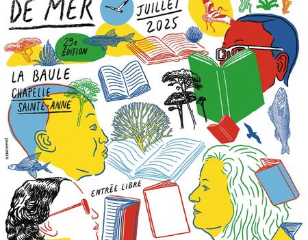Affiche de la 29e édition, annulée, d'Écrivains en bord de mer