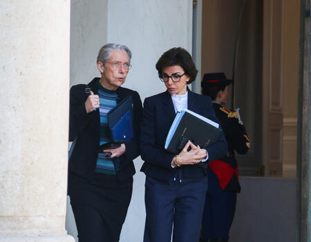 Elisabeth Borne et Rachida Dati