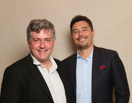 Marc Boutet, président de De Marque, et Stanislas Padzunass, directeur du développement