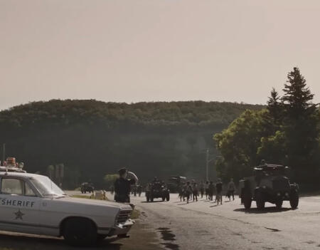Capture d’écran de la bande annonce de Marche ou crève de Francis Lawrence