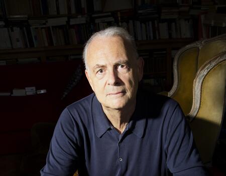 Patrick Modiano et Christian Mazzalai 70 bis entree des artistes Gallimard0.jpg