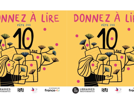 Affiche des 10 ans de Donnez à lire