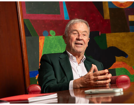 Antoine Gallimard, président de l'Adelc