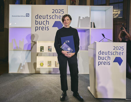 Dorothee Elmiger, lauréate du prix du livre allemand 2025