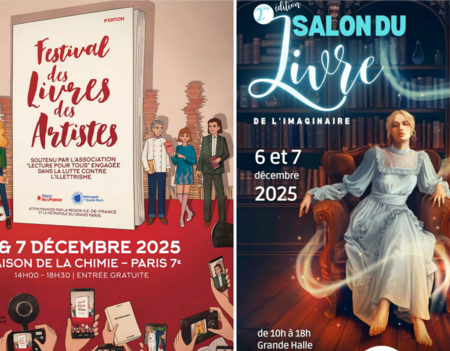 Affiches 2025 du Festival des Livres et des Artistes et du Salon du Livre et de l'Imaginaire