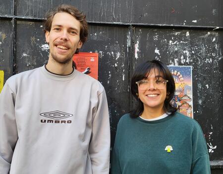 Quentin Guibereau et Floriane Candelon