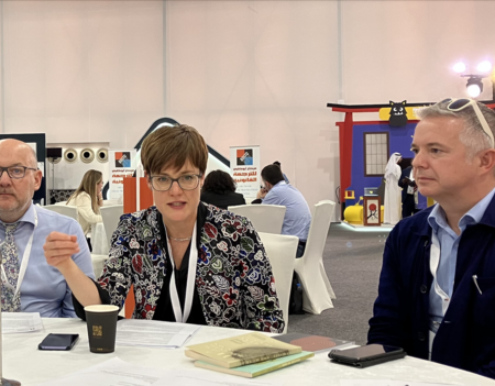  Rachel Stevens (British Council) et Sean Campbell (Époque press) - Photo OS 