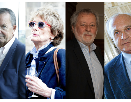  Hervé de la Martinière, Irène Lindon, Pierre Dutilleul, Pierre Nora