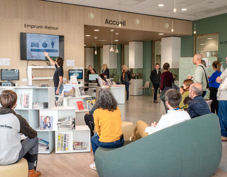 La mediatheque ElsaTriolet de SaintetienneduRouvray laureate du prix de laccueil 20250.jpg