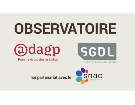 Observatoire ADAGP/SGDL