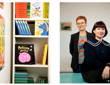 Valérie Cussagnet et Rozenn Samson