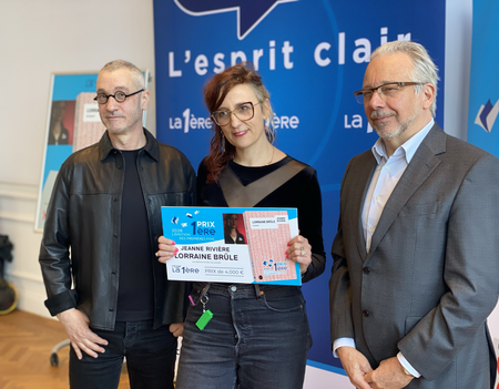 Jeanne Rivière prix RTBF