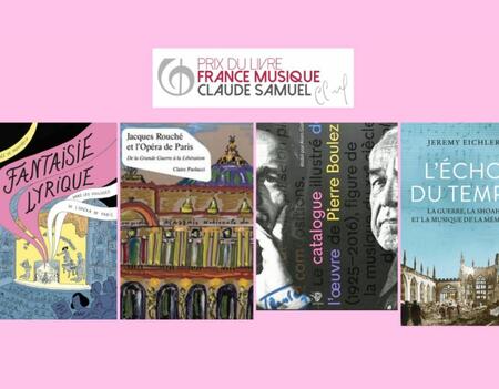 Le palmarès du grand prix du Livre France Musique-Claude Samuel 2026