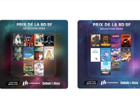 Les sélections des prix de la BD SF 2024 & 2025