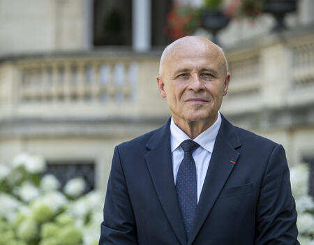 Olivier Poivre d'Arvor, fondateur et président du Marathon des mots