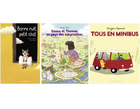 La collection "Le Renard Doré" s'ouvre aux albums jeunesse venus du Japon
