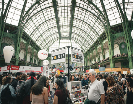 Les visiteurs sont venus nombreux au Festival du livre de Paris