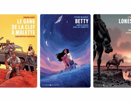 Trois premières parutions de la collection Le Lombard Gallmeister