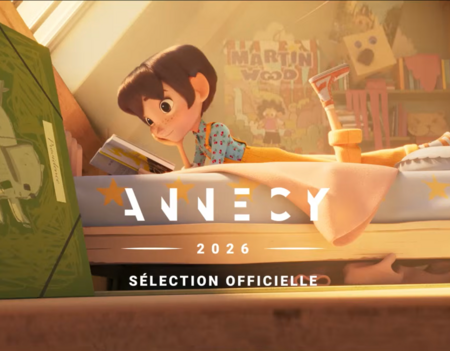 Capture d'écran Bande annonce La Fille dans les nuages présenté au festival d'Annecy dans la sélection officielle