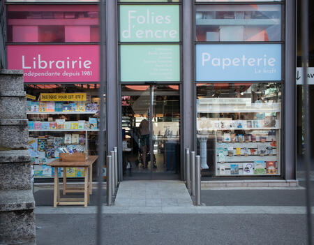 La librairie Folies d'encre à Montreuil