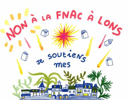 Non à la Fnac à Lons