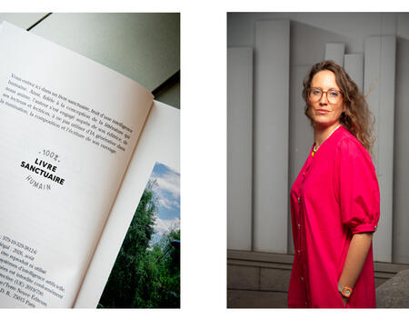 Le livre sanctuaire et Emma Saudin