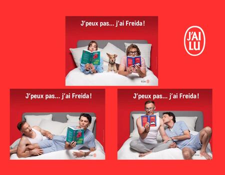 Nouvelle campagne promotionnel chez J'ai Lu : J'peux pas...J'ai Freida !