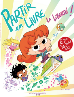 Affiche Partir en livre