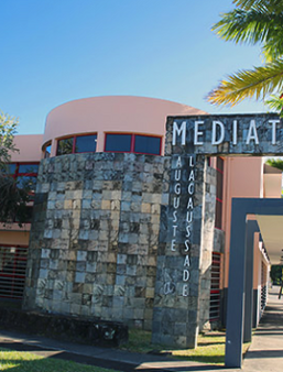 Médiathèque Saint André sur l'Île de la Réunion