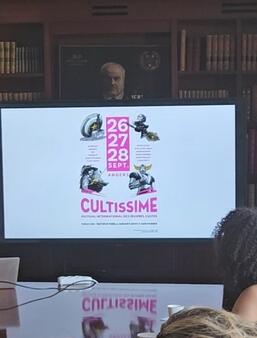 Révélation du logo de la deuxième édition de Cultissime