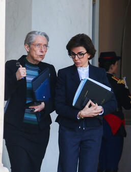 Elisabeth Borne et Rachida Dati