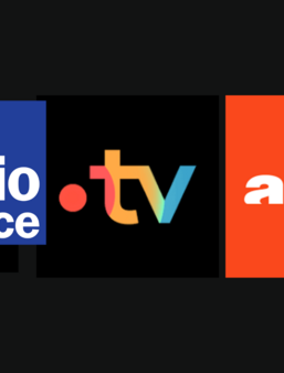Logos RadioFrance, FranceTV et Arte