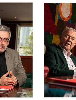 Didier Grevel et Antoine Gallimard