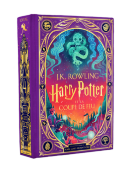 Couverture d'Harry Potter et la coupe de feu, illustré par Karl James Mountford