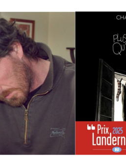 Christophe Chabouté, lauréat du prix Landerneau BD pour son album Plus loin qu'ailleurs
