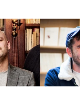 Thomas Flahaut et Baptiste Amann, lauréats des Grands prix de littérature dramatique - Arcena 2025 (c) Christophe Raynaud de Lage et Fanny Dion