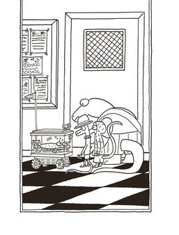 Patrick Ness  illustre par Tim Miller Chroniques dun lezard sans importance vol 2 Le chapeau qui change tout Gallimard Jeunesse0.jpg