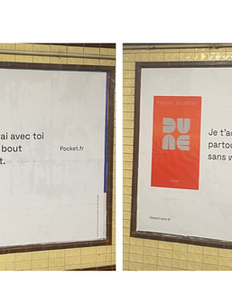 Campagne métro Pocket