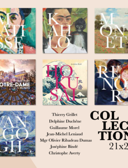 Une partie des oeuvres & auteurs de la collection 21x21