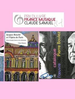 Le palmarès du grand prix du Livre France Musique-Claude Samuel 2026
