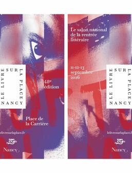 Affiche de la 48e édition du festival Le Livre sur la place