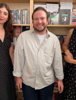 De gauche à droite : Marie Wodrascka, chargée de communication digitale, Alexandre Blomme, attaché de presse, et Marie Trang, attachée de presse des éditions Rivages