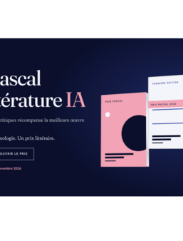 Capture d'écran du site du prix Pascal