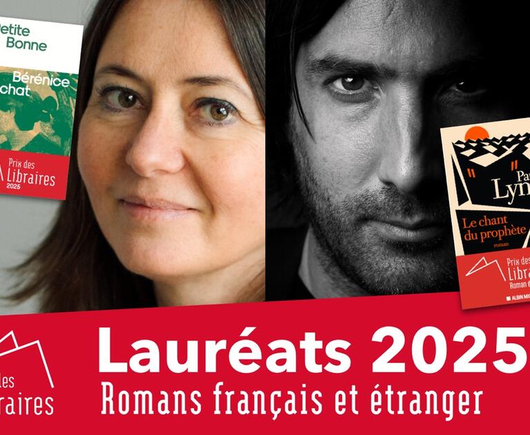Lauréats prix des Libraires 2025