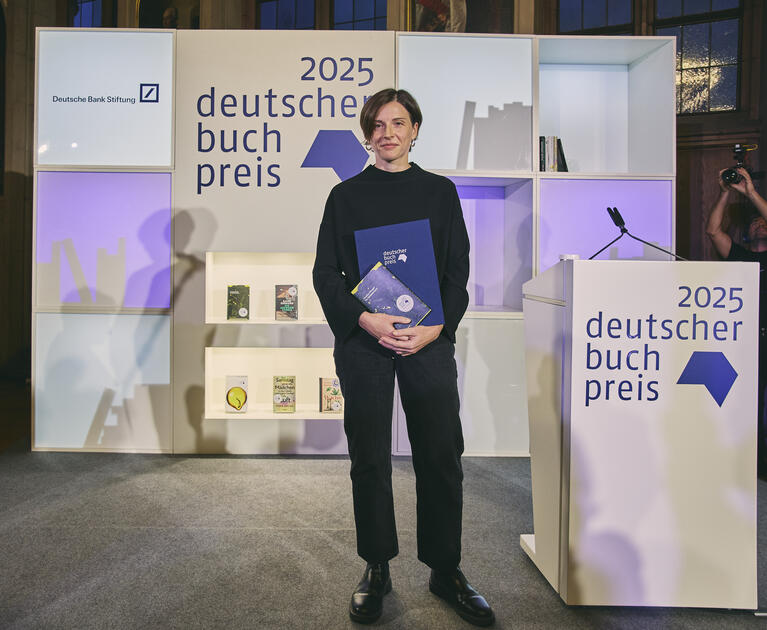 Dorothee Elmiger, lauréate du prix du livre allemand 2025