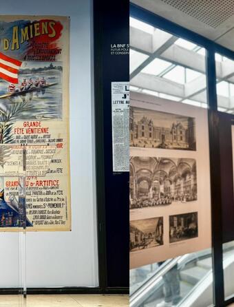 Exposition Le BNF s'ancre à Amiens à la gare d'Amiens