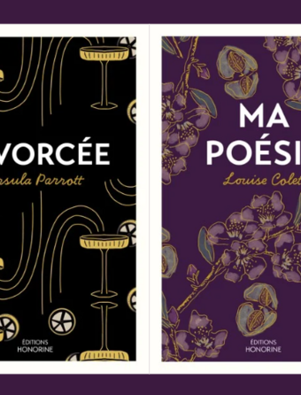 Les deux premiers titres des éditions Honorine